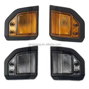 Kit Carrosserie pour <span class=keywords><strong>Toyota</strong></span> <span class=keywords><strong>Land</strong></span> <span class=keywords><strong>Cruiser</strong></span> LC76 2008-2023, Mise à Jour 2024, Conversion Ancienne à Nouvelle, Accessoires Pare-chocs - Product Image 2