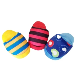 Juguete para Perro de Peluche Resistente a Mordidas, Zapatillas de Simulación, Alivio del Aburrimiento y el Estrés para Cachorros, con Sonido - Product Image 4