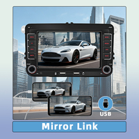 Lecteur multimédia de voiture Android Flysonic FYDZ 2+32 Go, écran 7 pouces, GPS, WiFi, USB, CarPlay, Android Auto, en stock, prêt à être expédié