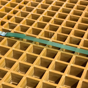 다양한 색상 성형 유리 섬유 격자 플랫폼 산책로 바닥 격자 Frp 돼지 Caillebotis 플라스틱을위한 유리 섬유 바닥 그릴 - Product Image 3