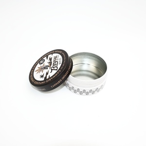 Custom Printed Round Screw Thread CR Child Resistant Tinplate Can Inner Tray Childproof Airtight <b>Storage</b> Metal Packaging <b>Tin</b> Jar - Product Image 6