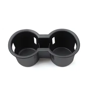 Anti-Slip Shock-Absorbing Cup Holder For Land Cruiser LC300 Third Row Water Storage Cup Box Car Tidying Accessories