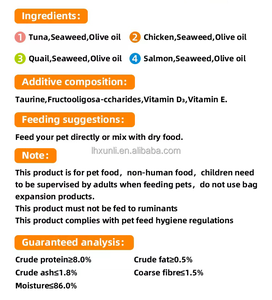 Nuevo estilo, comida húmeda de alta calidad para mascotas, bocadillos líquidos para gatos, golosinas húmedas para gatos - Product Image 6