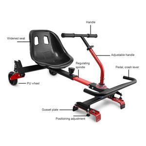 Accesorios de montaje para <span class=keywords><strong>hoverboard</strong></span>, Kit de conversión de patinete <span class=keywords><strong>el</strong></span>éctrico autoequilibrado para asiento de Kart - Product Image 2