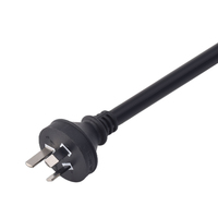 Robustes australisches Verlängerung kabel Typ I mit Stecker und Buchse für den Außen-und Innenbereich