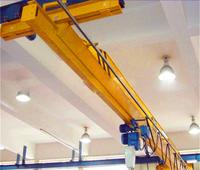 Grúa Eléctrica de Suspensión Mingdao LX de 30T, Montada sobre Rieles con Viga en I, para Techos Bajos, con Motor y Bomba