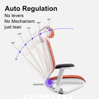 Chaise de bureau exécutive ergonomique en mesh GTChair Premium, accoudoirs 4D, appuie-tête 3D auto-adaptatif, inclinaison automatique, pour bureau à domicile, certifiée BIFMA