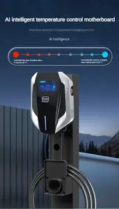 APP Control Type 2 AC 240v Electric Vehicle Charging Stations Wall-Mounted EV Charger for Home Electric Car