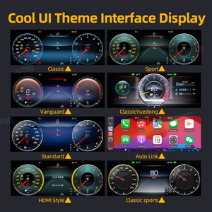 วิทยุติดรถยนต์ Carplay จอคู่ รองรับ Android Auto สำหรับรถเบนซ์ S Class W222 ปี 2014-2020 เครื่องเล่นมัลติมีเดีย ระบบนำทาง GPS เครื่องเสียงติดรถยนต์ - Product Image 4