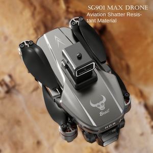 โดรน SG901MAX รุ่นใหม่ หน้าจอ 4.5 นิ้ว ควบคุมด้วยระบบอัจฉริยะ หลบหลีกสิ่งกีดขวางได้  มอเตอร์ไร้แปรงถ่าน  4 แกน  ระบบ GPS อัตโนมัติ สำหรับผู้เริ่มต้น  วัสดุพลาสติก - Product Image 5