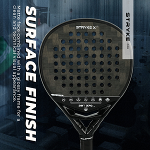 Raquette de padel AMASPORT <span class=keywords><strong>Stryke</strong></span> JP91 Hybrid Teardrop 24K carbone, qualité supérieure, puissance explosive, précision et stabilité. - Product Image 3
