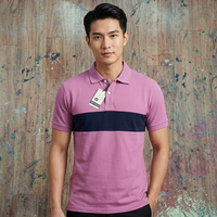 Chemises pour hommes en piqué 100% coton de haute qualité, personnalisées avec logo brodé, style anglais, respirantes et écologiques