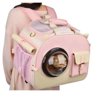 Sac de transport pliable pour animaux de compagnie, chariot pour chat, poussette pour chien de petite et moyenne taille avec roulettes, échantillon gratuit - Product Image 6