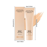 Fond de teint liquide mat longue tenue, waterproof, hydratant, anti-brillance, couvrant, texture non grasse, pour carnations moyennes et foncées