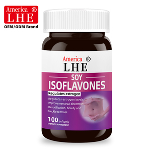 Suplemento de Isoflavonas de Soya Shecome Personalizado, Regula los Niveles, Mejora la Salud Menstrual, Cápsulas Blandas de Isoflavonas de Soya - Product Image 6
