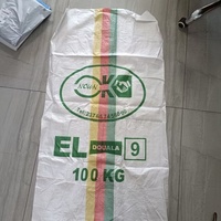 73*135CM EL 9 PpWoven 폴리프로필렌 백/포대 50kg 100kg 쌀, 설탕, 밀가루, 곡물, 옥수수, 비료, 가금류 사료 포장용