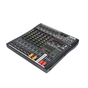 6 kênh khuếch đại DJ <span class=keywords><strong>Mixer</strong></span> điều khiển không dây Microphone blueteeth âm nhạc video máy trộn thiết bị âm thanh/Bộ khuếch đại/loa - Product Image 4