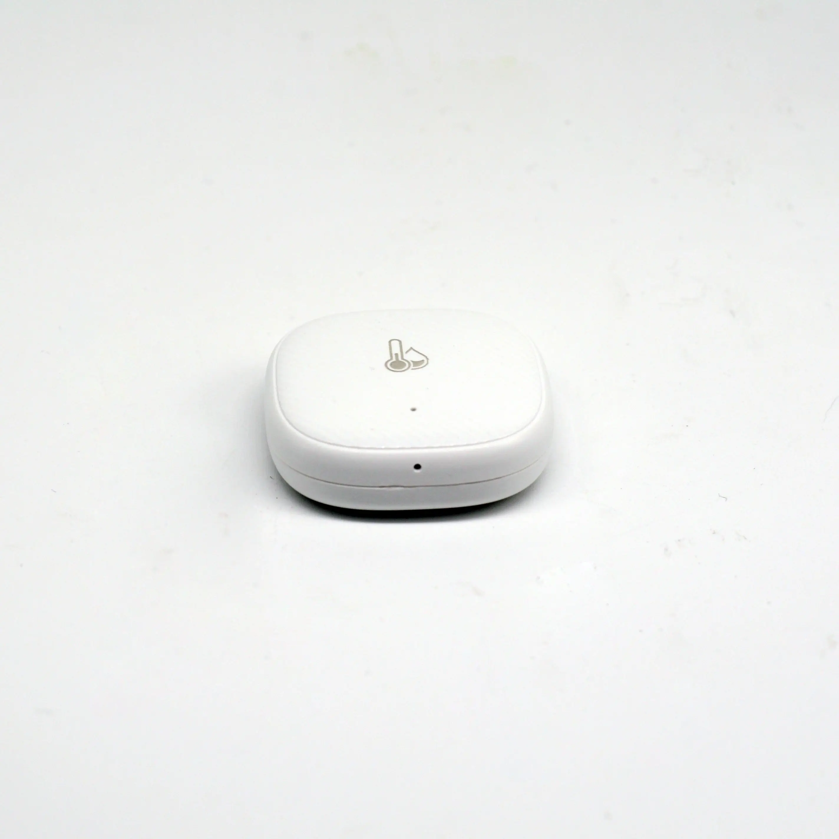 Sensor de humedad y temperatura Tuya Smart Life Larkkey Zigbee, para seguridad del hogar