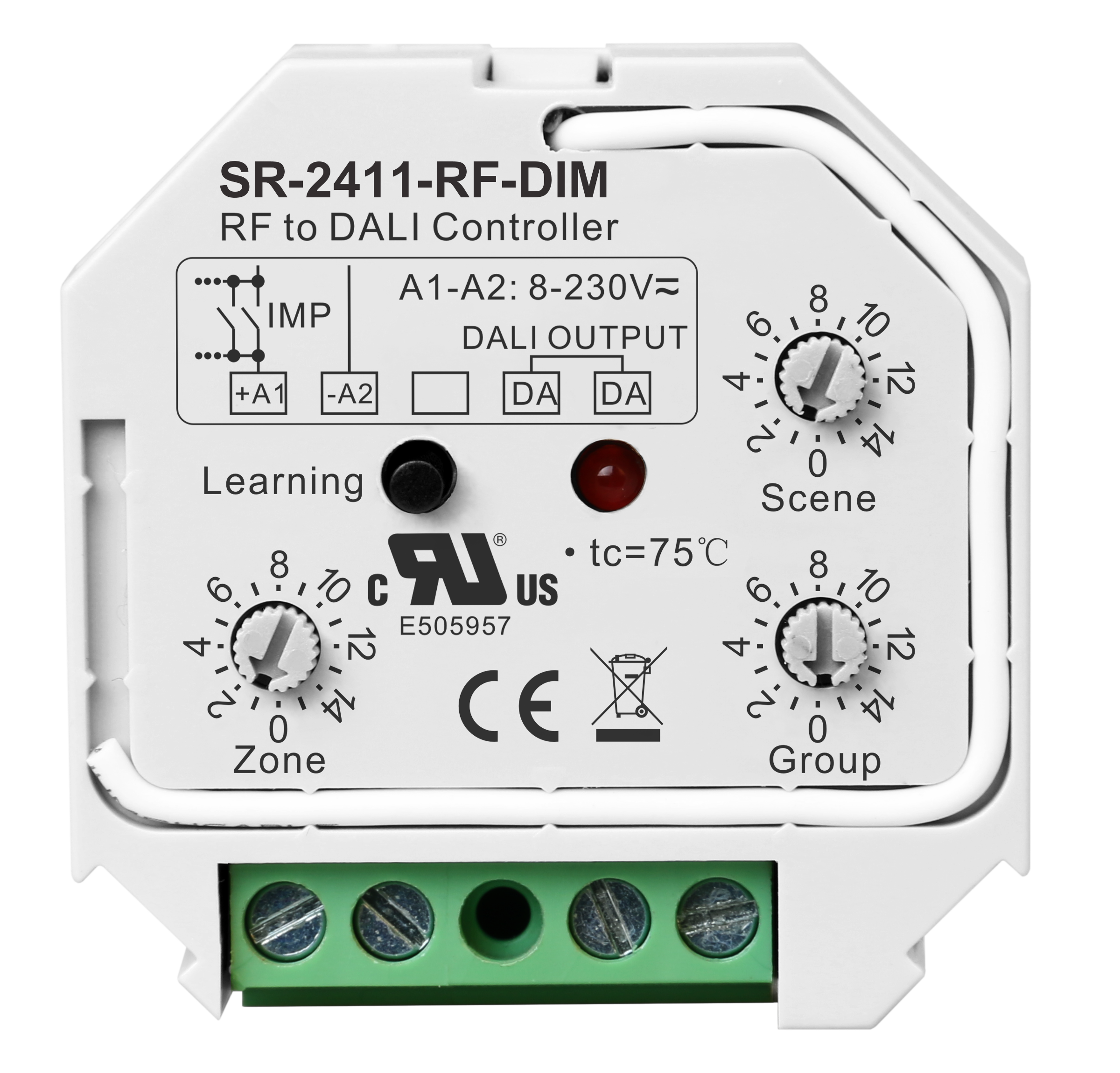 Converter ZIGBEE 3.0 to DALI - Sunricher SR-2411-ZG-DIM