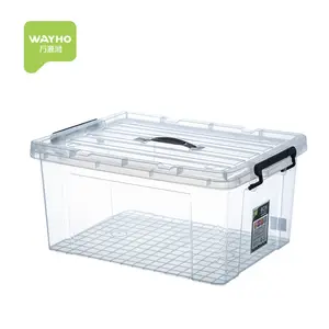 Plastic Storage Box Container Hot Selling PP Plastic High Transparent Storage Box Container For Clothes And Toys