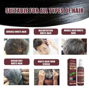 White Hair Treatment Serum <b>Moisturizing</b> Repair Polygonum Multiflorum Herbal Liquid Hair Blackening <b>Spray</b> - Product Image 6