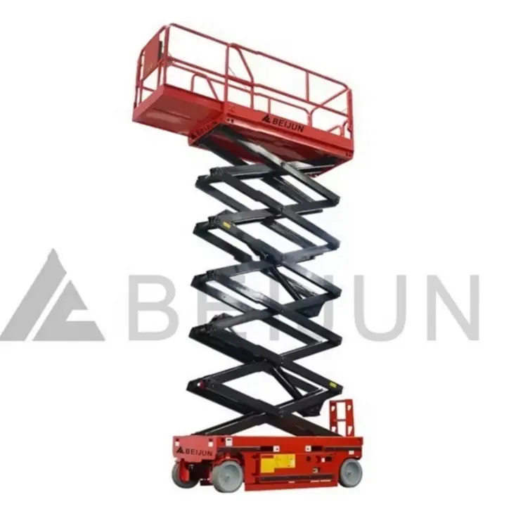 6M 8M 10m 12M di động Crawler Scissor Lift cho xây dựng