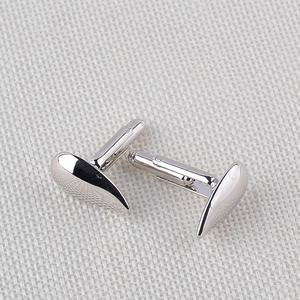 Fabricant Fournisseur Boutons de manchette en alliage personnalisés avec logo vierge pour hommes Métal Forme personnalisée Boutons de manchette - Product Image 6