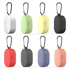 เคสซิลิโคนสำหรับ <span class=keywords><strong>Redmi</strong></span> <span class=keywords><strong>Airdots</strong></span>,ฝาครอบ Fundas Para สุดหรูพร้อมพวงกุญแจ - Product Image 2
