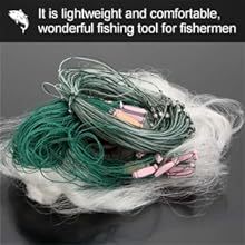 Piège de pêche monofilament, piège à poisson de pêche Filets maillants de pêche en nylon adaptés au Crucian - Product Image 2