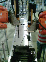 Robot d'assemblage de vis BBET PLC, équipement automatique de serrage de boulons pour la ligne d'assemblage de batteries de moteurs automobiles