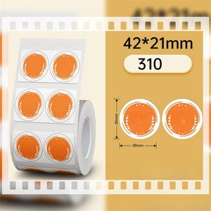 กาวไดคัทไวต่อความร้อนสติกเกอร์ฉลากวงกลมลามิเนตพื้นผิวถ้วยกาแฟแชมพูแชมพูอุตสาหกรรมโลโก้แบรนด์ - Product Image 3