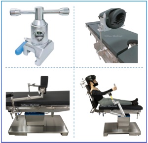 Manual Hospital Combined <strong>Surgical</strong> Spine <strong>Positioning</strong> Cushion Frame Platform for Orthopedic Surgery <strong>Prone</strong> Patient Support - Product Image 6