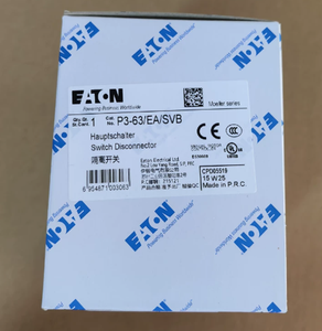 สวิตช์แยกโหลด EATONs P3-63/EA/SVB ของแท้ใหม่เอี่ยม 63A 3P แบบติดตั้งบนสวิตช์หลัก - Product Image 4
