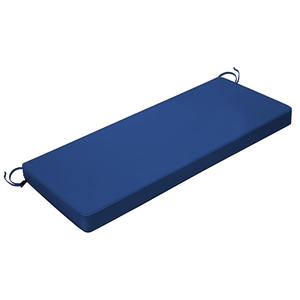 7618 Wasserdichtes, licht beständiges, dickes Sitzkissen für den Außenbereich Weiche Sitzpolster mit Krawatten für Terrassen-Sitzkissen in Rechteckform - Product Image 1