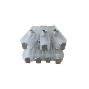 กุญแจล็อคเฟอร์นิเจอร์ Huayi Parts รุ่น 18-Lock หัวแบน 13 สีขาวใส อลูมิเนียมอัลลอยด์ สำหรับตู้เก็บของในบ้าน - Product Image 1