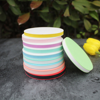 Bloc de caoutchouc rond pour découpe de motifs, matériau artisanal DIY pour la fabrication de tampons en caoutchouc