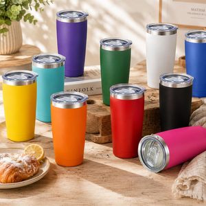 Vaso de Viaje Personalizado con Logotipo, 20oz/30oz, Multicolor, Metálico, para Bebidas Frías y Calientes, Cerveza, Acero Inoxidable, Aislado al Vacío, para Café - Product Image 3