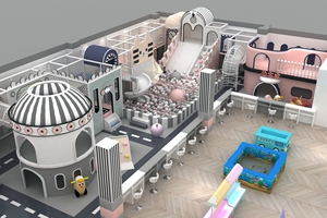 Parc de jeux intérieur haut de gamme pour enfants, personnalisé avec diverses installations de divertissement pour créer un royaume ludique pour les enfants - Product Image 5