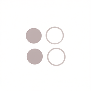 Objectif de caméra arrière blanc avec cadre pour boîtiers de téléphone portable iPhone 12 - Product Image 3