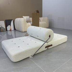 Single Taji <strong>Sofa</strong> <strong>Bed</strong> Fabric Lazy Recliner <strong>Sofa</strong> Foldable Single Couch for Small Apartment Living Room Bedroom - Product Image 3