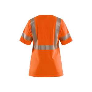 Blaklader-350225375300XL เสื้อยืด Hi-Vis ของผู้หญิงสีส้ม-EAN 7330509881477 HI-VIS Workwear - Product Image 2