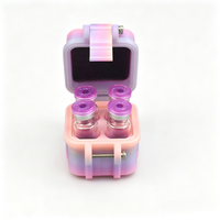 Boîtier multi-usages pour flacons PETG 3ml 5ml 10ml, étui pour flacons de peptides, vente en gros OEM pour la réfrigération en laboratoire et l'emballage de marque