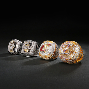 Bagues de tournoi de basketball personnalisées de qualité supérieure, en or et en <span class=keywords><strong>platine</strong></span>, bijoux pour hommes - Product Image 4
