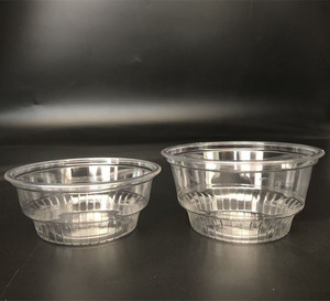 Vasos Desechables de Plástico PET Transparente para Helado con <span class=keywords><strong>Tapas</strong></span> de Domo, <span class=keywords><strong>6</strong></span>/8/12 oz, Vasos para Postres y Batidos de Grado Alimenticio, 92/98 mm - Product Image 4