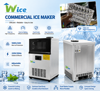 Machine à glaçons industrielle en cubes, machine à glace, machine à faire des glaçons