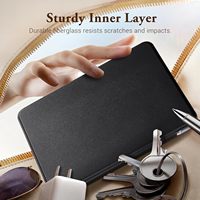 Casing Pelindung Kindle Paperwhite Kulit PU Anti Benturan Desain Khusus, Dapat Dilepas, Magnetik, Fitur Auto Sleep/Wake untuk E-reader