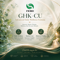 Capsules de supplément de peptide de cuivre GHK-Cu à usage quotidien, supplément GHK-CU, capsules GHK-CU en marque privée