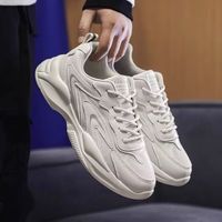 Nouveauté Chaussures de course décontractées pour hommes Chaussures de sport respirantes en tissage volant Chaussures de course à enfiler pour hommes