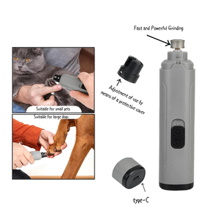Professional Handheld Wireless Electric Nail Grinder Cat and <b>Dogs</b> Small Animal Paw Grooming Tool Set LED <b>Light</b> Pet Nail Clipper - Product Image 3