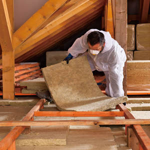 Pared Piso Ático Aislamiento Madera Stud 140mm Lana de roca Aislamiento Batts - Product Image 6